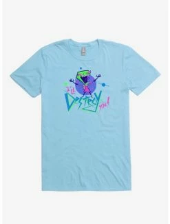 Outlet 🧨 Invader Zim 90's Destroy You T-Shirt 🔥