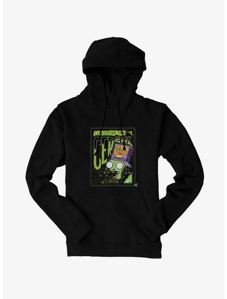 Brand new ๐ Invader Zim I Love This Cereal Hoodie ๐ฅฐ - Image 2