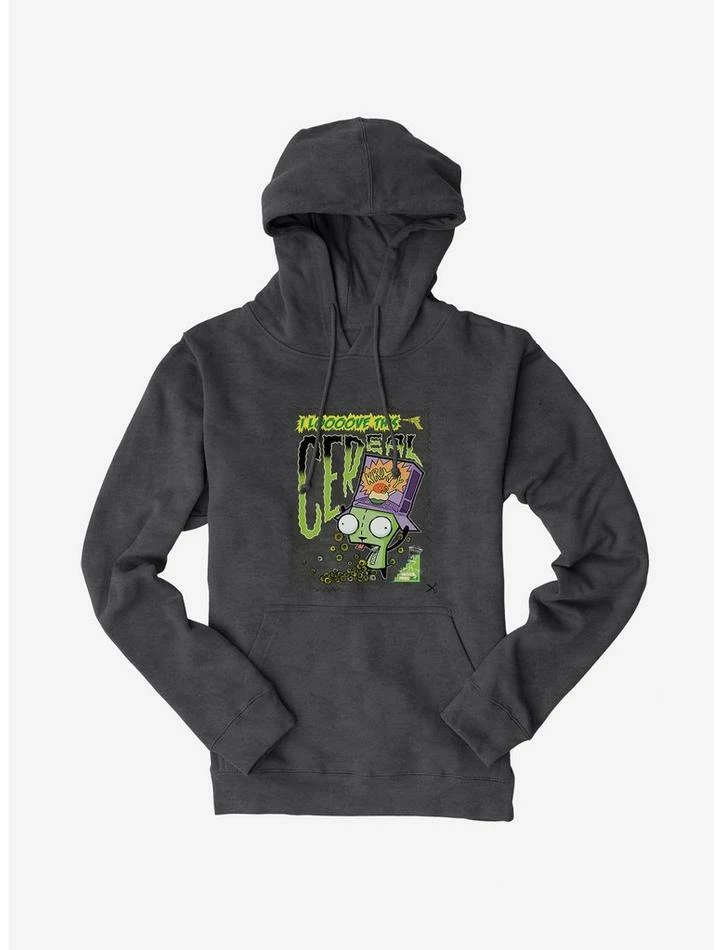 Brand new ๐ Invader Zim I Love This Cereal Hoodie ๐ฅฐ - Image 3