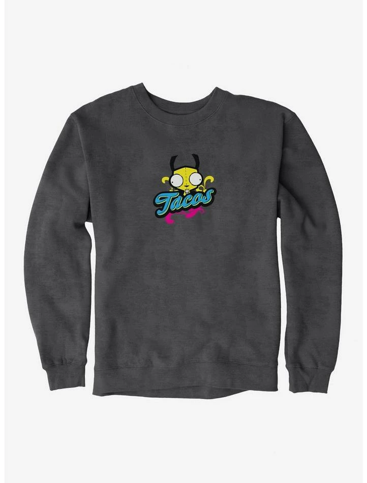 Hot Sale ๐ฅฐ Invader Zim Tacos Sweatshirt โค๏ธ - Image 3