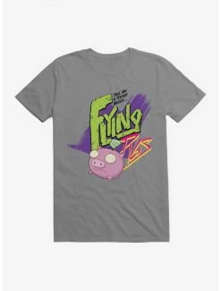 Brand new ✔️ Invader Zim Gir Flying Pigs T-Shirt 👏