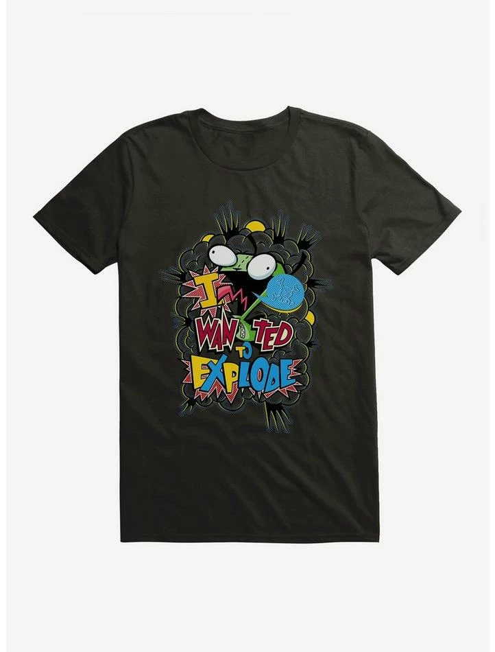 Best reviews of ๐ฅ Invader Zim I Want To Explode T-Shirt ๐ - Image 3