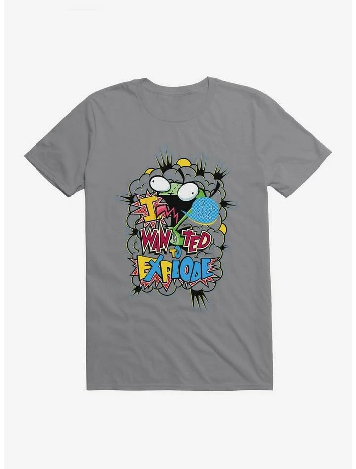 Best reviews of ๐ฅ Invader Zim I Want To Explode T-Shirt ๐ - Image 4