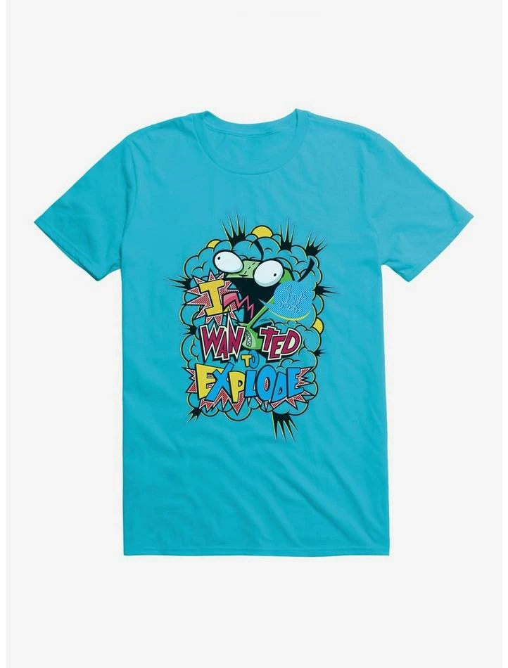 Best reviews of ๐ฅ Invader Zim I Want To Explode T-Shirt ๐ - Image 6