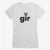 Brand new ⌛ Invader Zim Gir Script 👧 Girls T-Shirt 👏