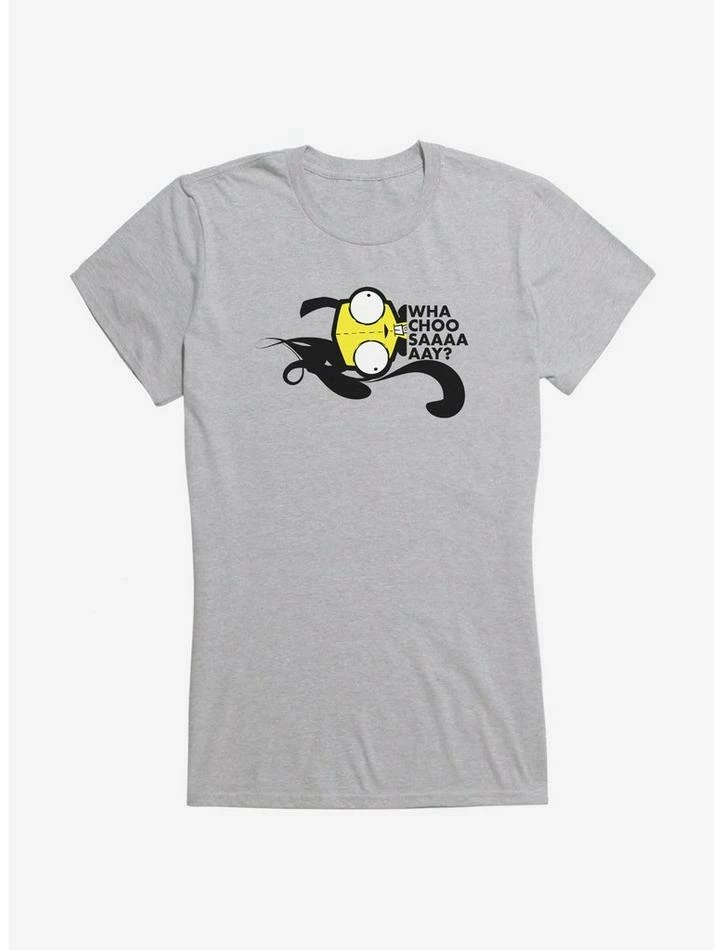 Buy ๐งจ Invader Zim Gir Whachoo Say ๐ง Girls T-Shirt ๐ - Image 3