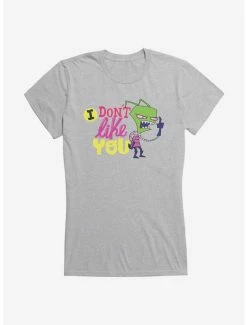 Deals ❤️ Invader Zim I Don't Like You 👧 Girls T-Shirt ⭐