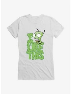 Wholesale 🔥 Invader Zim I Like This 👧 Girls T-Shirt 👍