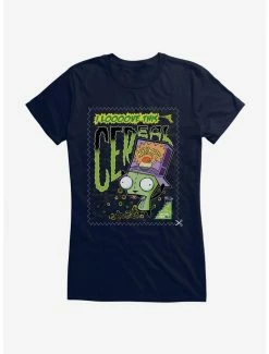 Best deal ✨ Invader Zim I Love Cereal 👧 Girls T-Shirt ⌛
