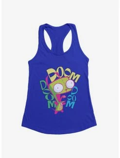Deals ⭐ Invader Zim Doom Doom Doom 👧 Girls Tank 🎁