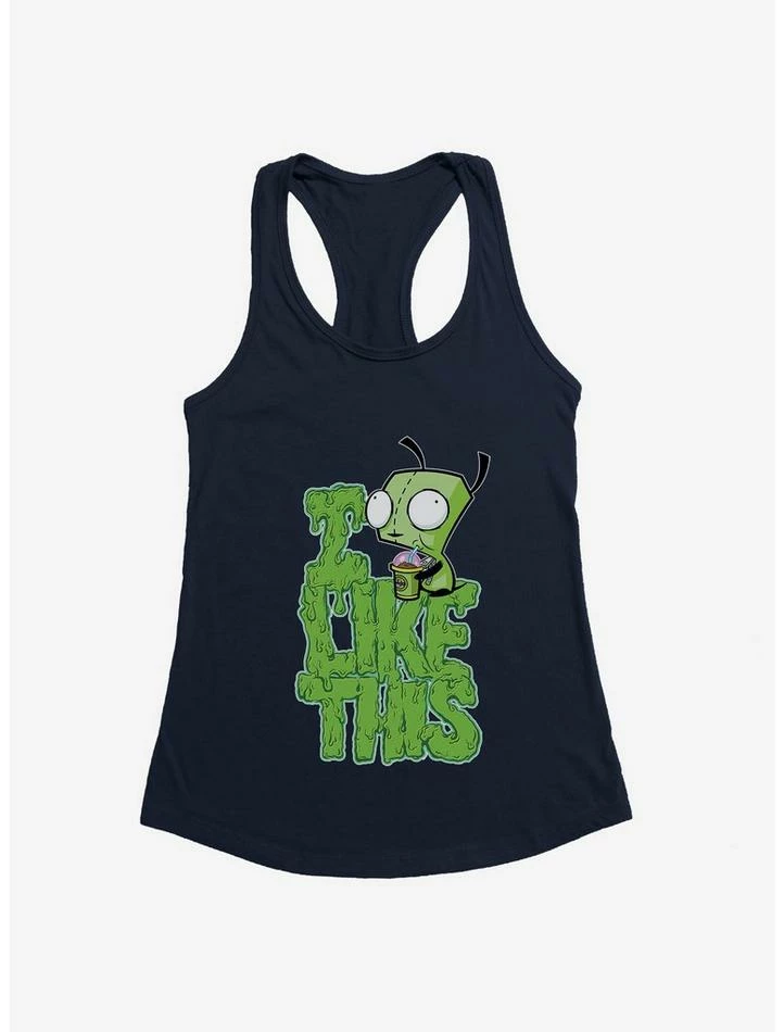 Hot Sale ๐ Invader Zim I Like This ๐ง Girls Tank ๐งจ - Image 6