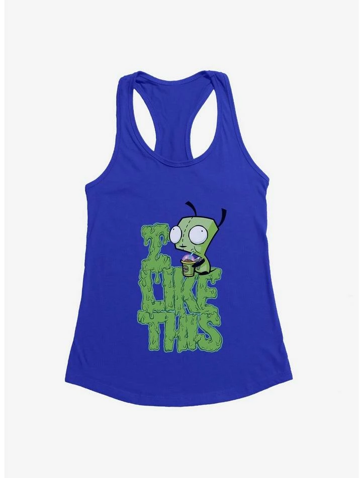 Hot Sale ๐ Invader Zim I Like This ๐ง Girls Tank ๐งจ - Image 4
