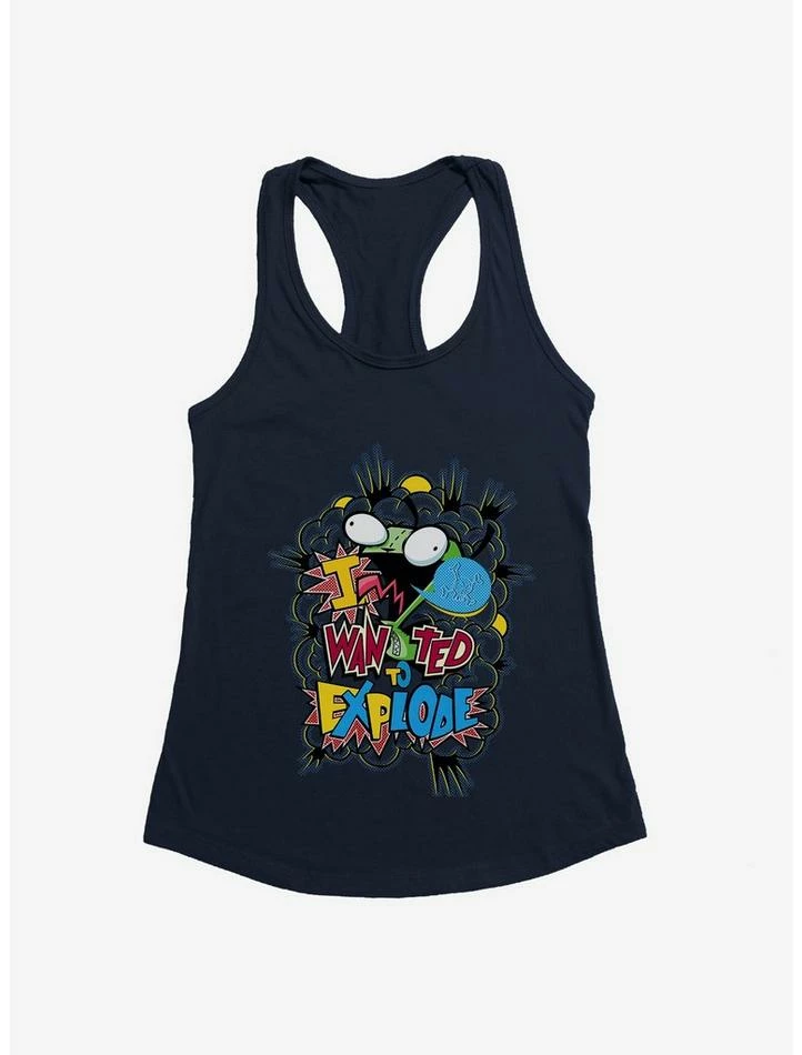 Best deal ๐ Invader Zim I Want To Explode ๐ง Girls Tank ๐