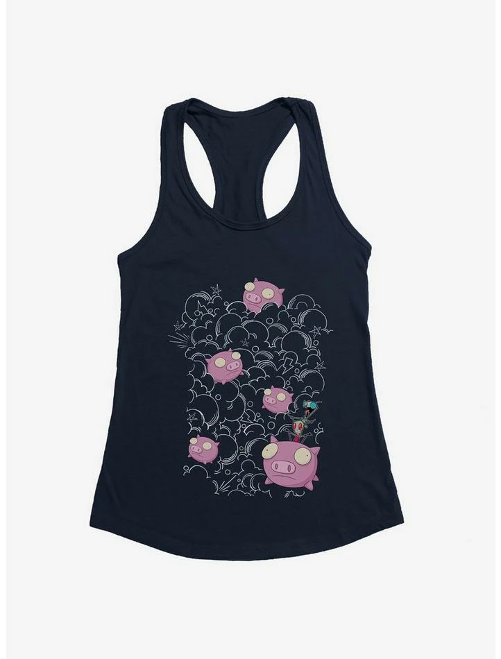 Best reviews of โ Invader Zim Pig Stampede ๐ง Girls Tank ๐คฉ - Image 3