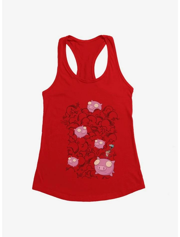 Best reviews of โ Invader Zim Pig Stampede ๐ง Girls Tank ๐คฉ - Image 6