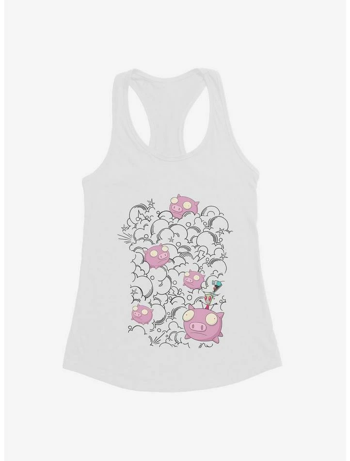 Best reviews of โ Invader Zim Pig Stampede ๐ง Girls Tank ๐คฉ - Image 2