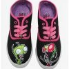 Coupon ❤️ Invader Zim Zim & GIR Bestie Lace-Up Canvas 👟 Sneakers ❤️