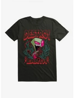 Flash Sale 🛒 Invader Zim Unique Destroy T-Shirt 🥰