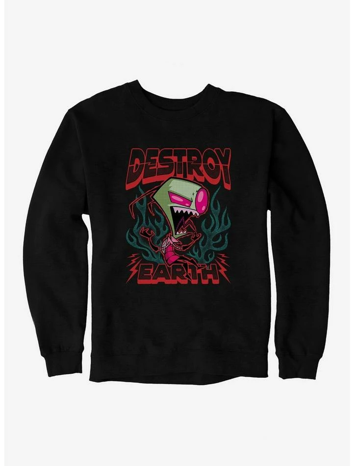 Buy ๐ Invader Zim Unique Destroy Sweatshirt ๐ - Image 5