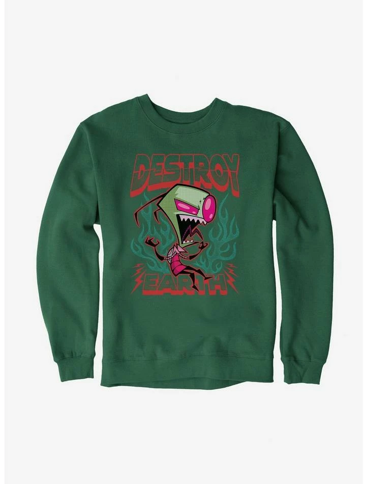 Buy ๐ Invader Zim Unique Destroy Sweatshirt ๐ - Image 4