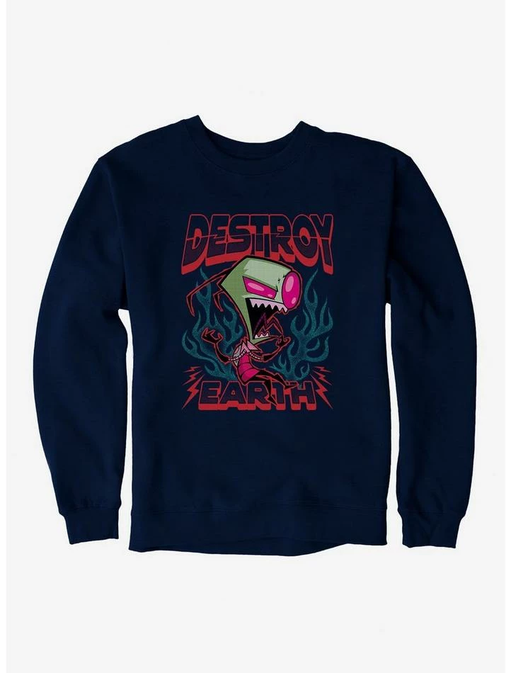 Buy ๐ Invader Zim Unique Destroy Sweatshirt ๐ - Image 2