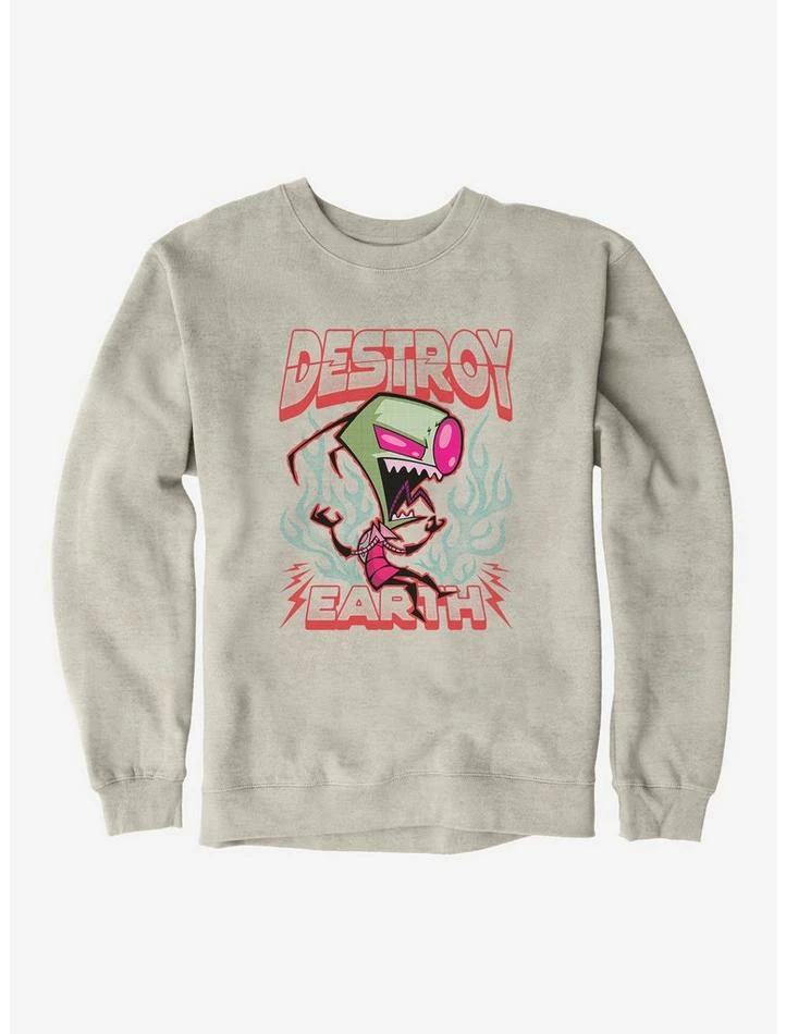 Buy ๐ Invader Zim Unique Destroy Sweatshirt ๐ - Image 3