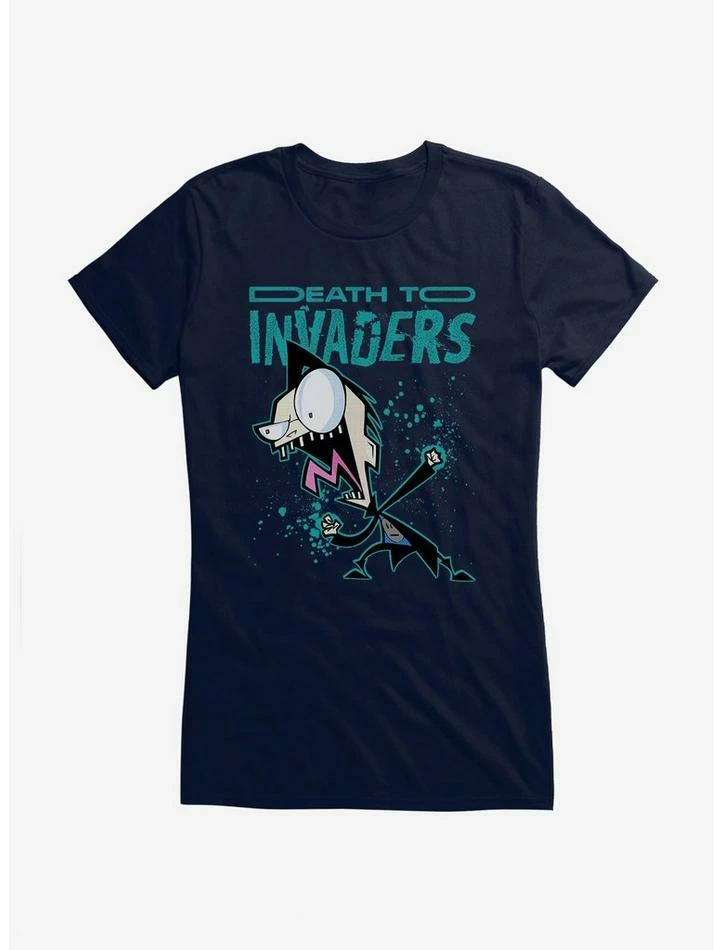 Wholesale ๐ Invader Zim Unique Death ๐ง Girls T-Shirt ๐ - Image 4