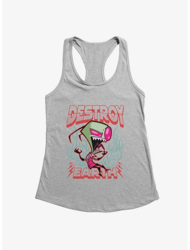 New ๐ Invader Zim Unique Destroy ๐ง Girls Tank ๐ - Image 5