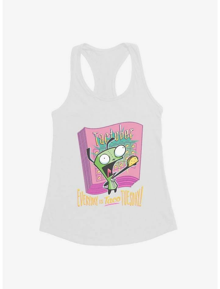 New ๐ฅ Invader Zim Unique Taco Tuesday ๐ง Girls Tank ๐งจ - Image 5