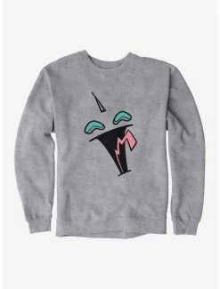 Coupon 🧨 Invader Zim Big Face Laughing Sweatshirt 🥰