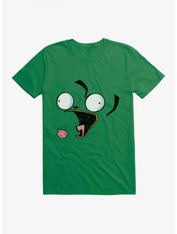 Flash Sale ๐ฏ Invader Zim Big Face Eating Cupcake T-Shirt ๐