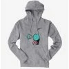 Outlet 👍 Invader Zim Big Face Screaming Hoodie 🛒