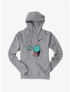 Outlet 👍 Invader Zim Big Face Screaming Hoodie 🛒