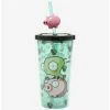 Brand new ⌛ Invader Zim GIR Pig Topper Acrylic Travel Cup 🧨