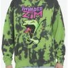 Discount 🧨 Invader Zim GIR Green Wash 👧 Girls Sweatshirt 🧨