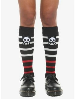 New ❤️ Skelanimals Kit Stripe Leg Warmers 🥰