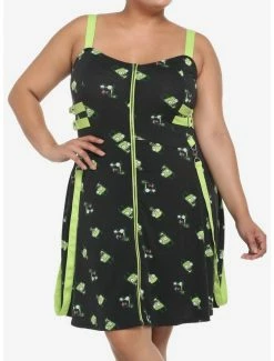 Best deal 👍 Invader Zim GIR Zipper 👗 Dress Plus Size ✔️