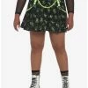 Buy 🧨 Invader Zim Chain Grid Pleated 👗 Skirt Plus Size 🤩