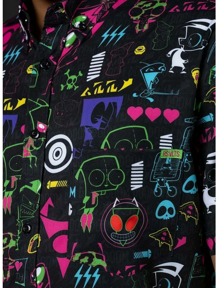 Hot Sale ๐ฅ RSVLTS Invader Zim Operation Impending Doom 2 KUNUFLEX Short Sleeve ๐ Shirt ๐ - Image 2