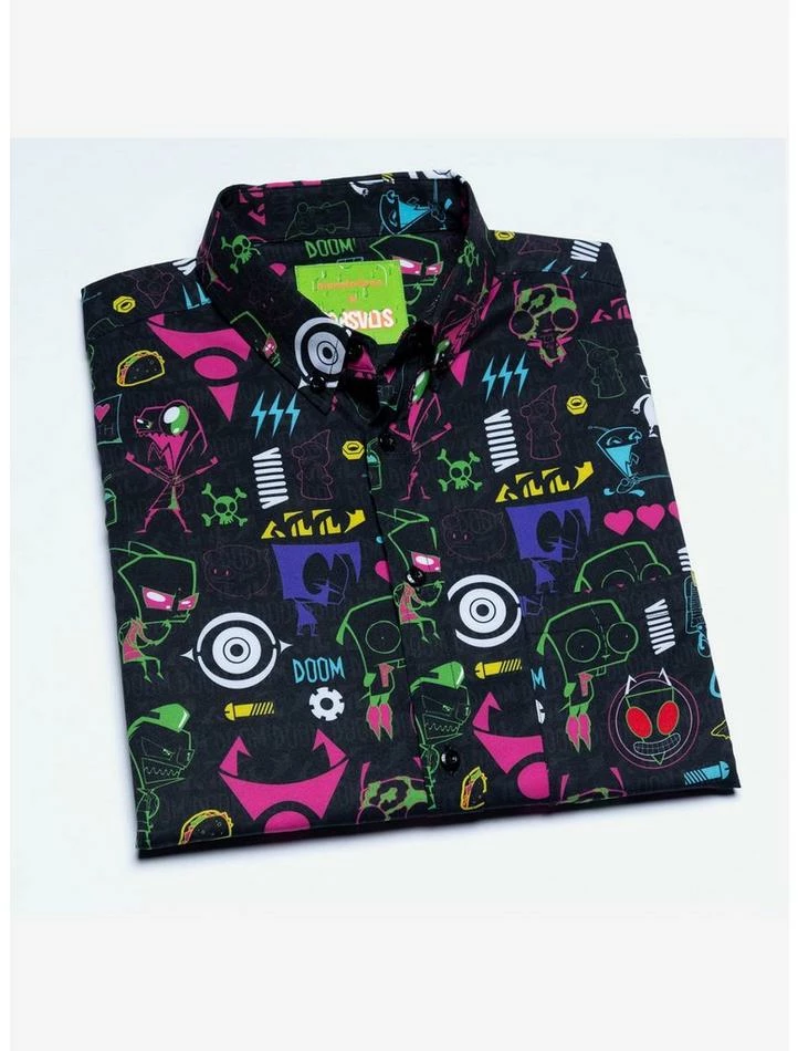 Hot Sale ๐ฅ RSVLTS Invader Zim Operation Impending Doom 2 KUNUFLEX Short Sleeve ๐ Shirt ๐ - Image 4