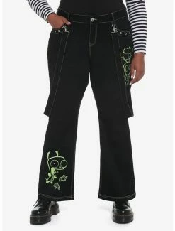 Best Pirce โญ Invader Zim GIR Suspender Flare Pants Plus Size ๐
