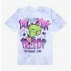 Coupon 🎁 Invader Zim GIR In Tutu Tie-Dye Boyfriend Fit 👧 Girls T-Shirt 🤩
