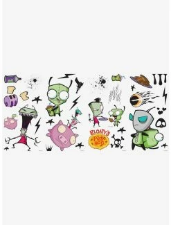Brand new 👍 Invader Zim Peel & Stick Wall Decals 🤩