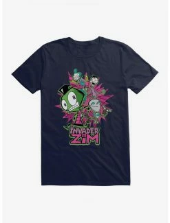 Budget โญ Invader Zim GIR & Roboparents T-Shirt โค๏ธ