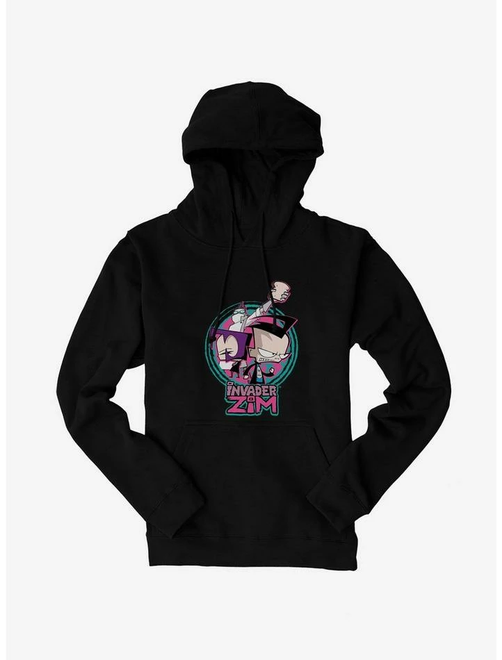 Hot Sale ๐งจ Invader Zim Gaz, Dib & Professor Membrane Hoodie ๐คฉ - Image 4