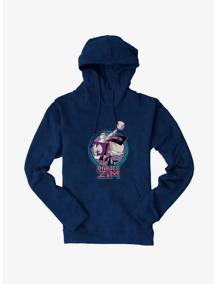Hot Sale ๐งจ Invader Zim Gaz, Dib & Professor Membrane Hoodie ๐คฉ - Image 6