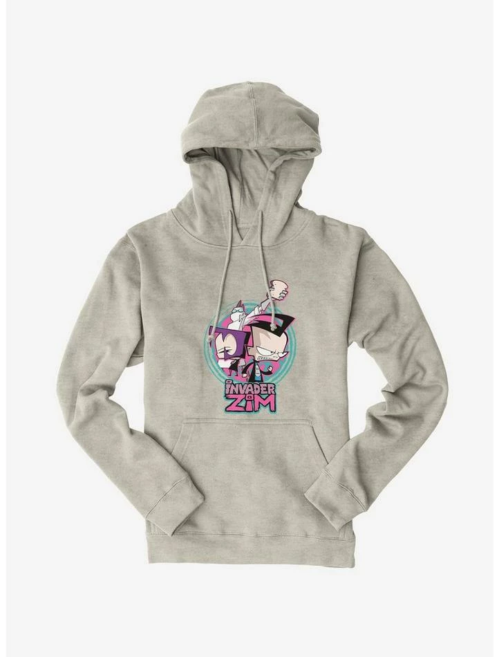 Hot Sale ๐งจ Invader Zim Gaz, Dib & Professor Membrane Hoodie ๐คฉ - Image 5