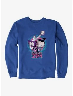 New ⭐ Invader Zim Gaz, Dib & Professor Membrane Sweatshirt ❤️