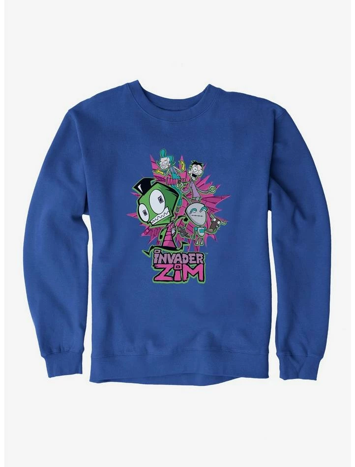 Hot Sale ๐งจ Invader Zim GIR & Roboparents Sweatshirt ๐ฅ - Image 6