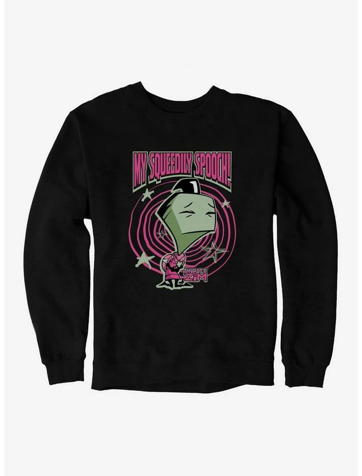 Top 10 โจ Invader Zim My Squeedily Spooch Sweatshirt โญ - Image 7